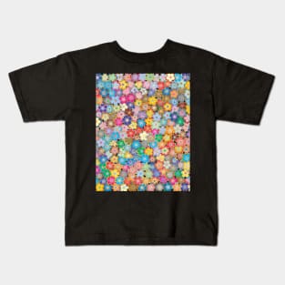 Roses Background Kids T-Shirt